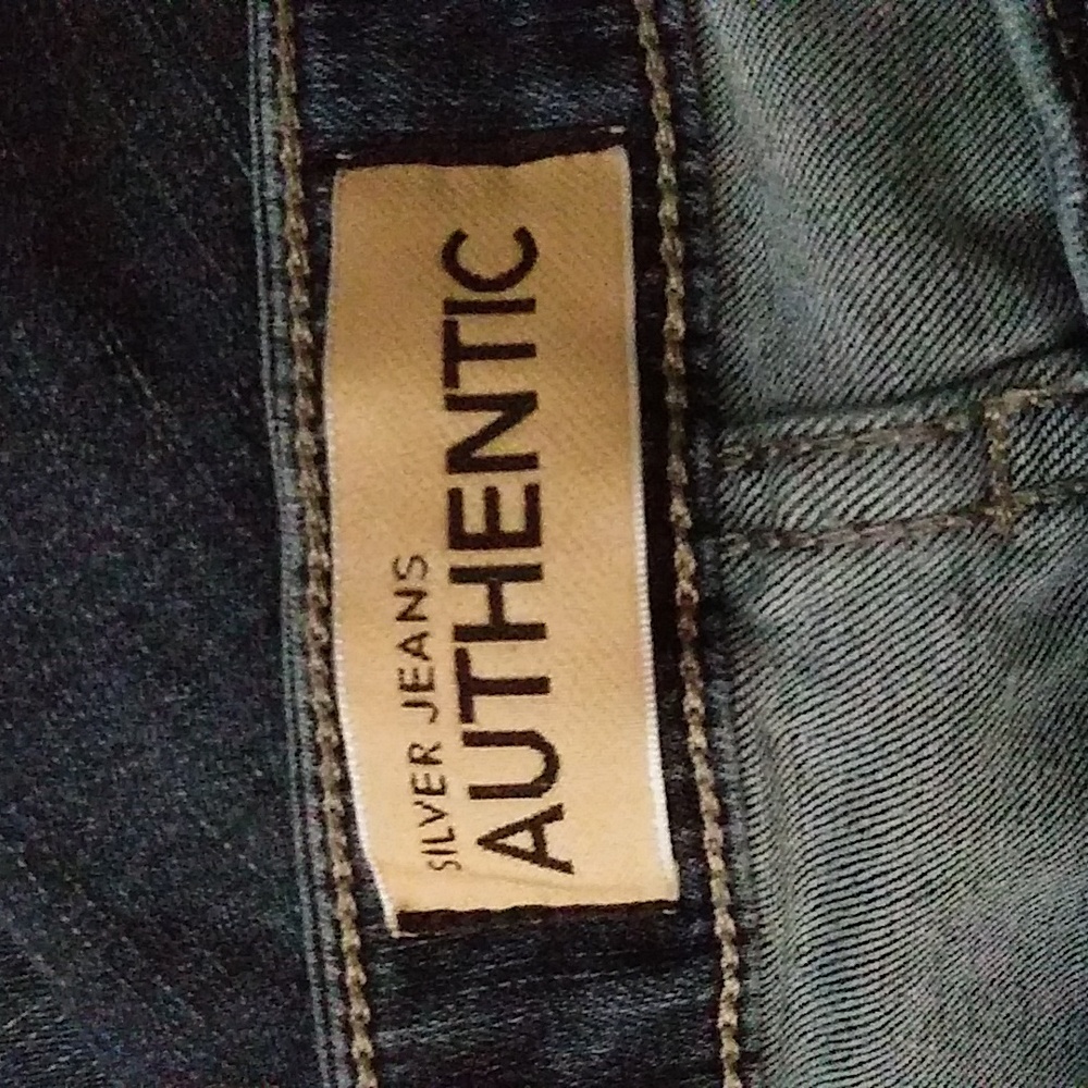 Silver Jeans The Curvy Mid Skinny size 6/L 27 - Picture 11 of 15